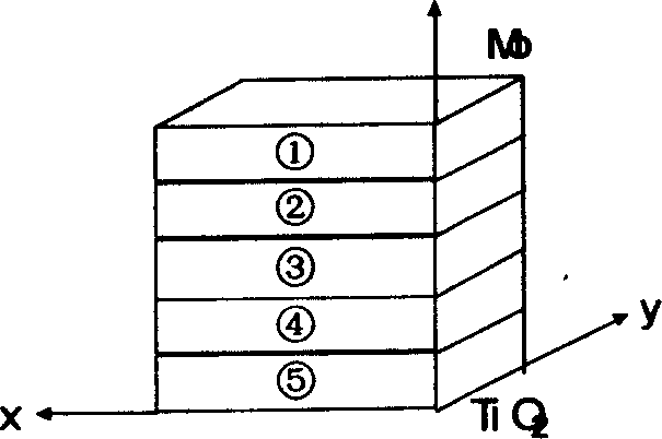 Method for preparing functional gradient material using metal organic chemical vapor-phase deposition method