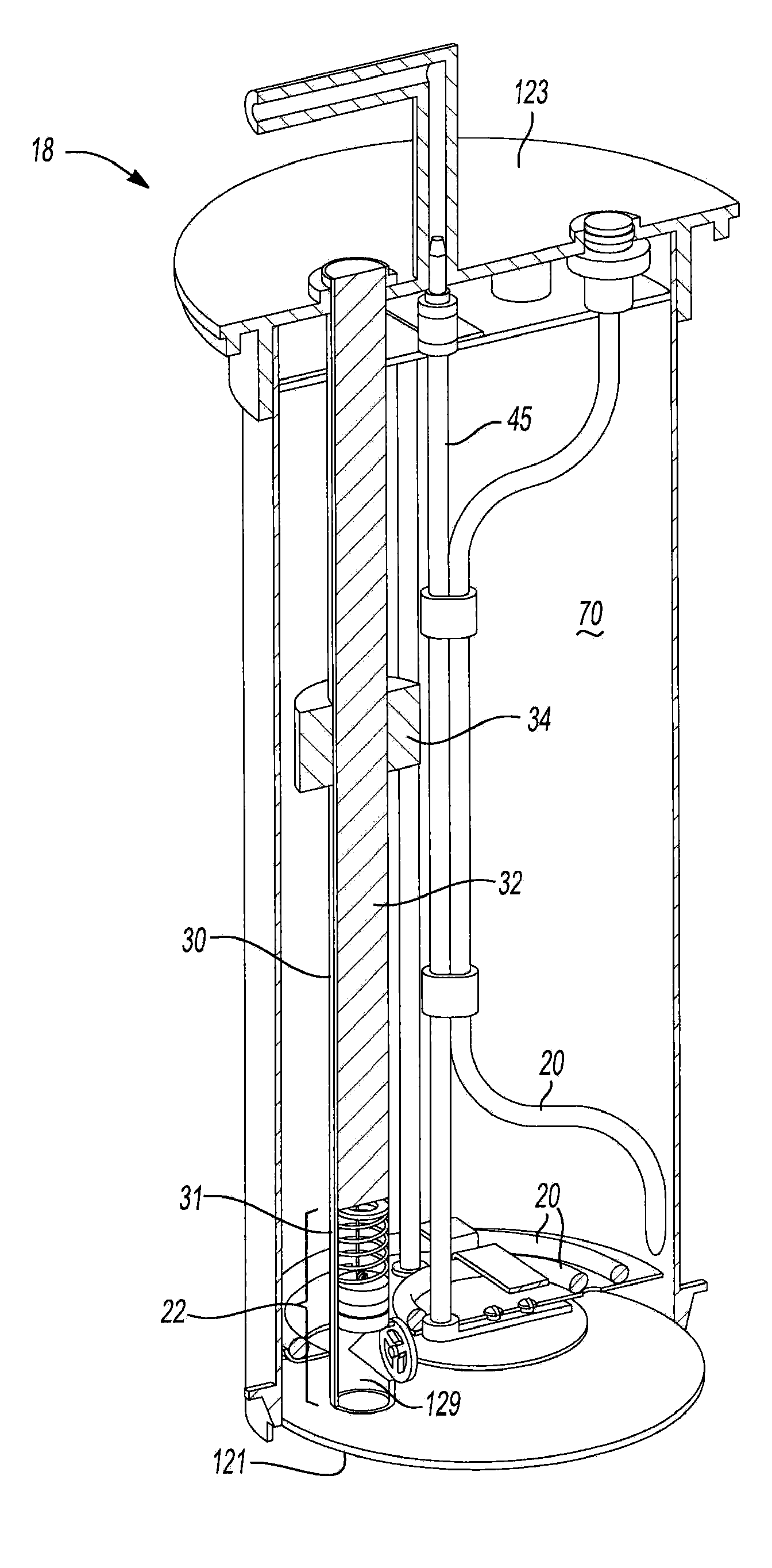 Urea storage system