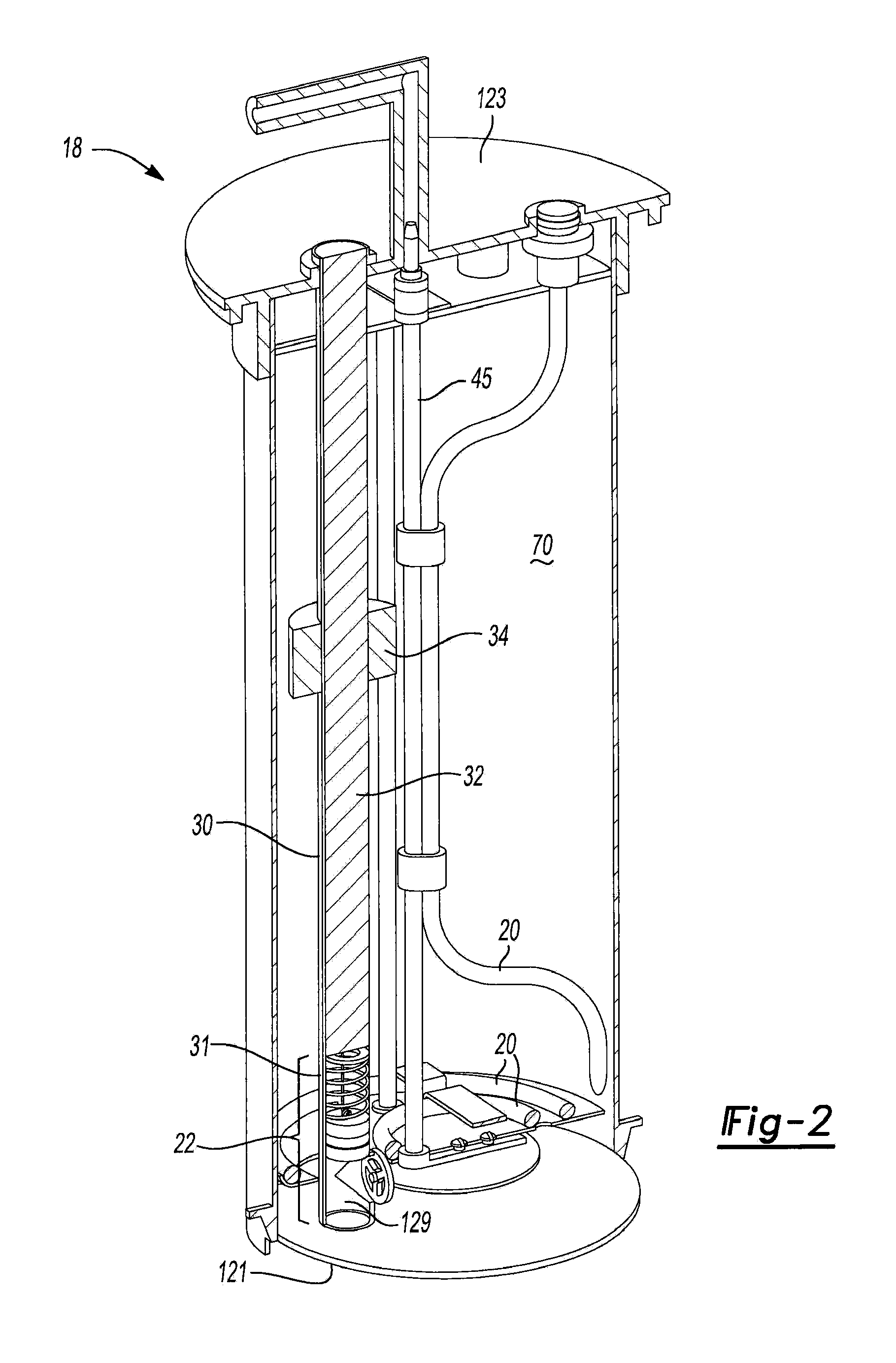 Urea storage system