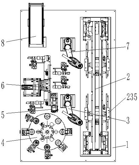 Electronic cigarette casing inspection machine