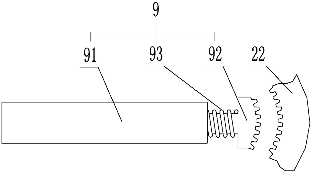 Frameless tower crane rotating device directly driven by permanent-magnet synchronous motor