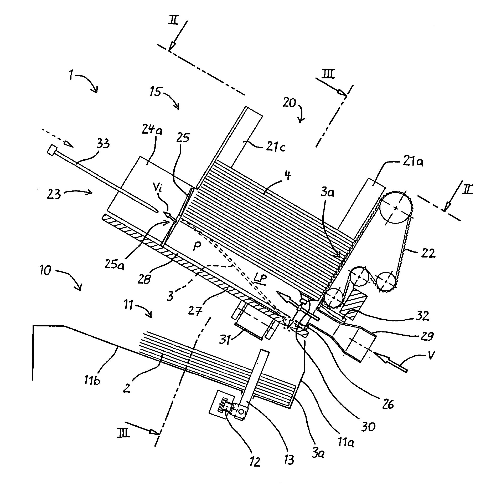 Method and device for gathering sheets