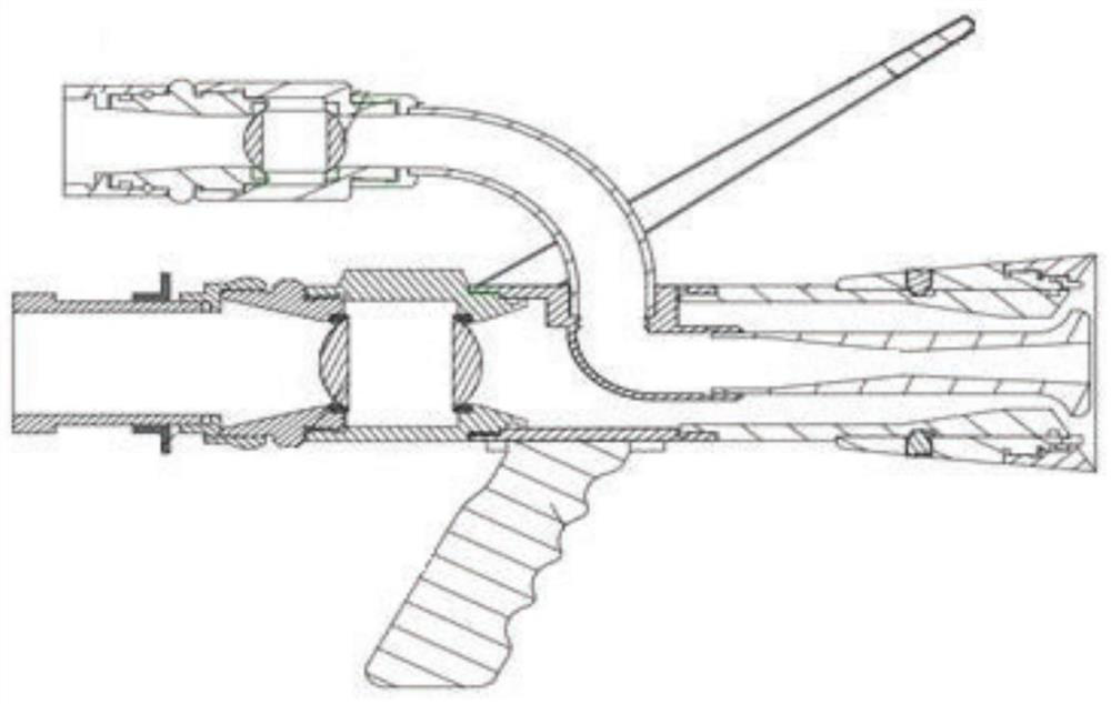 Mixed jet fire-fighting system