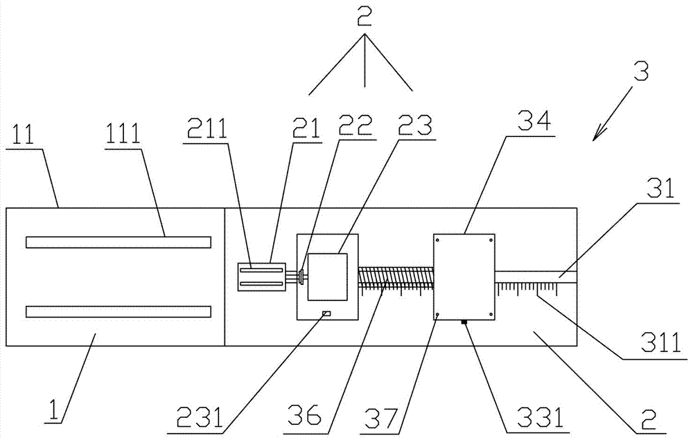 Animal experiment device used for generating knee joint wear