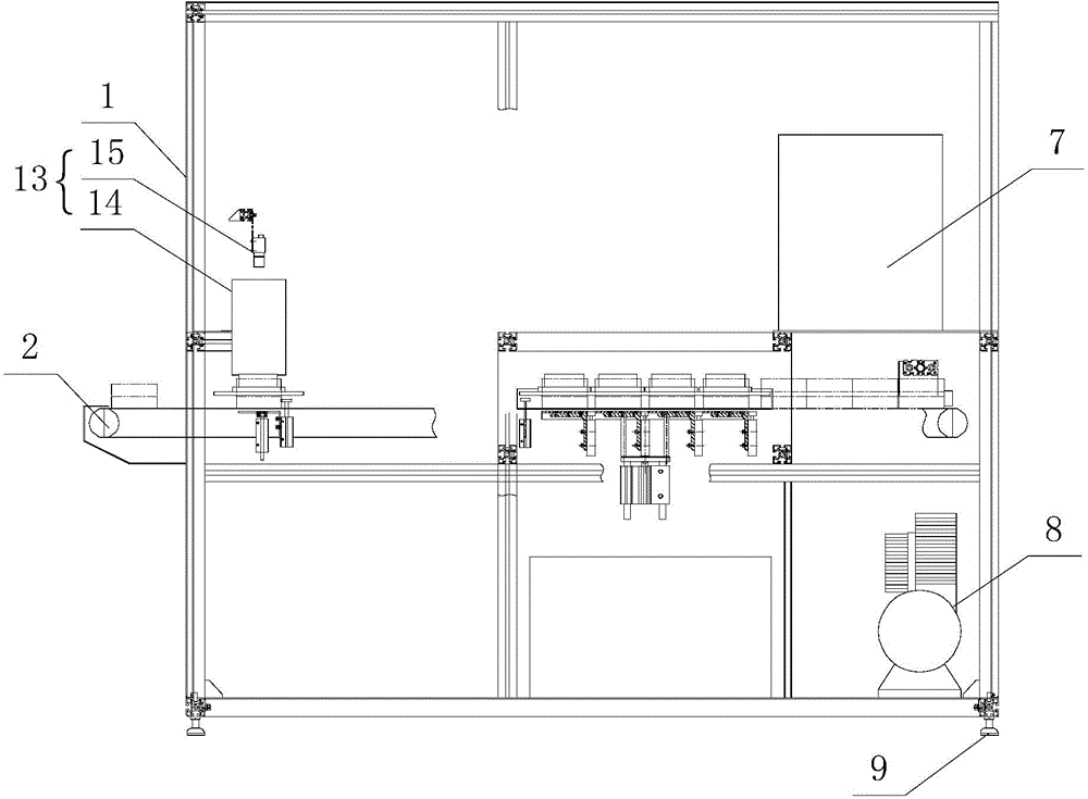 Method for detecting and sorting integrally-disassembled electric energy meter