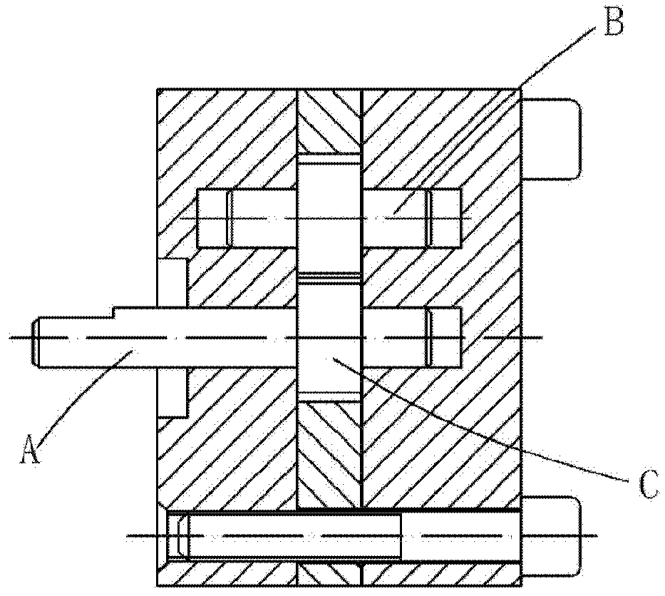 Elastic multi-model grinding end surface positioning device