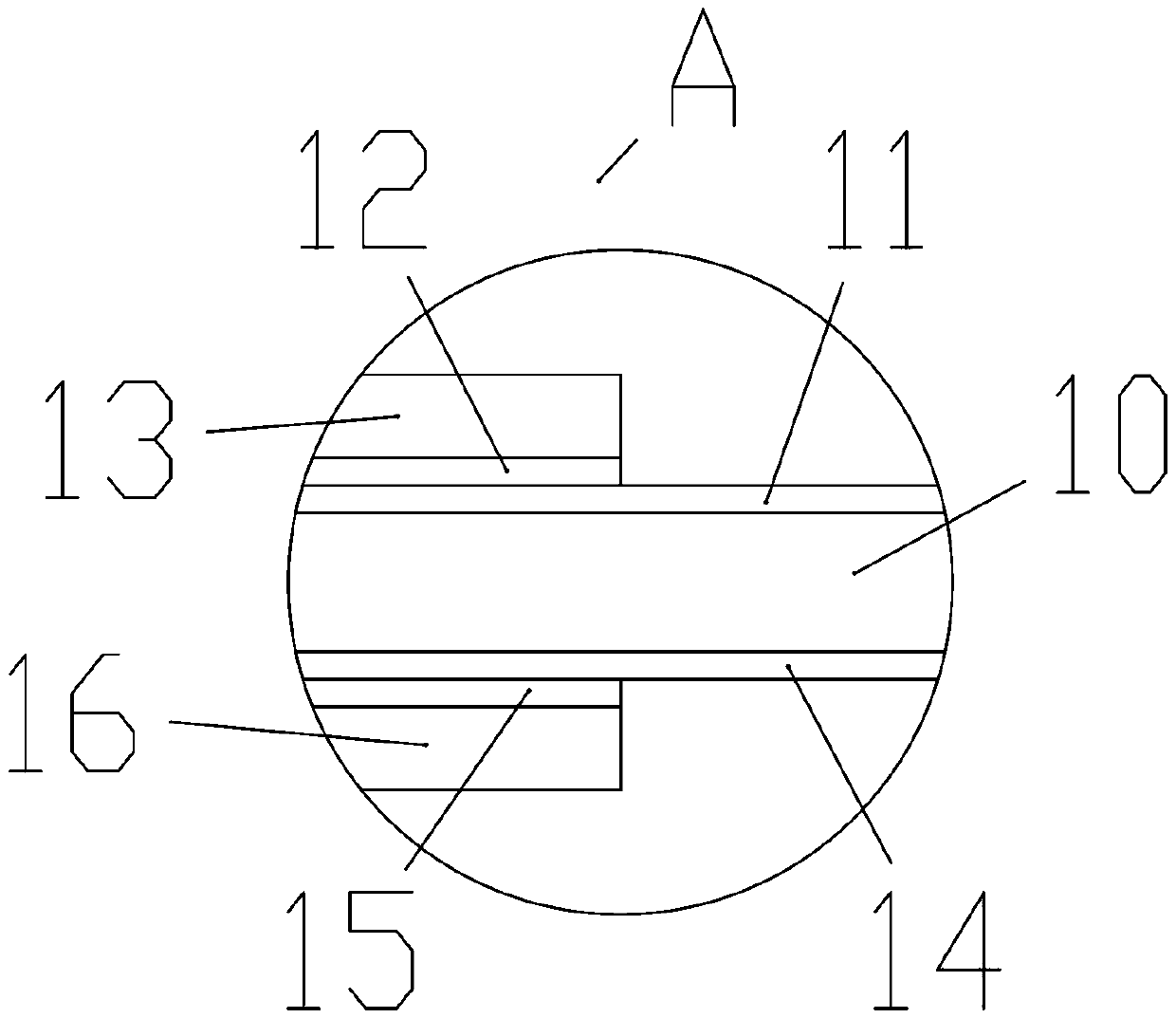 Double-sided blood glucose test paper and double-numerical-value display blood glucose meter