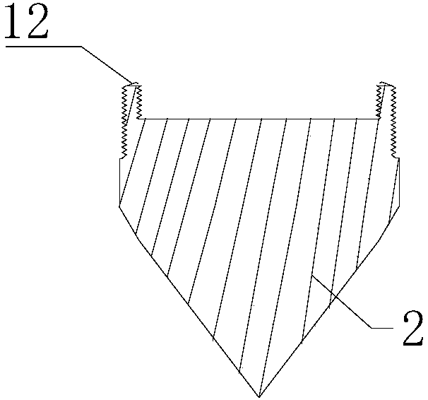 Modular device capable of realizing multilayer liquid taking in saturated or unsaturated soil