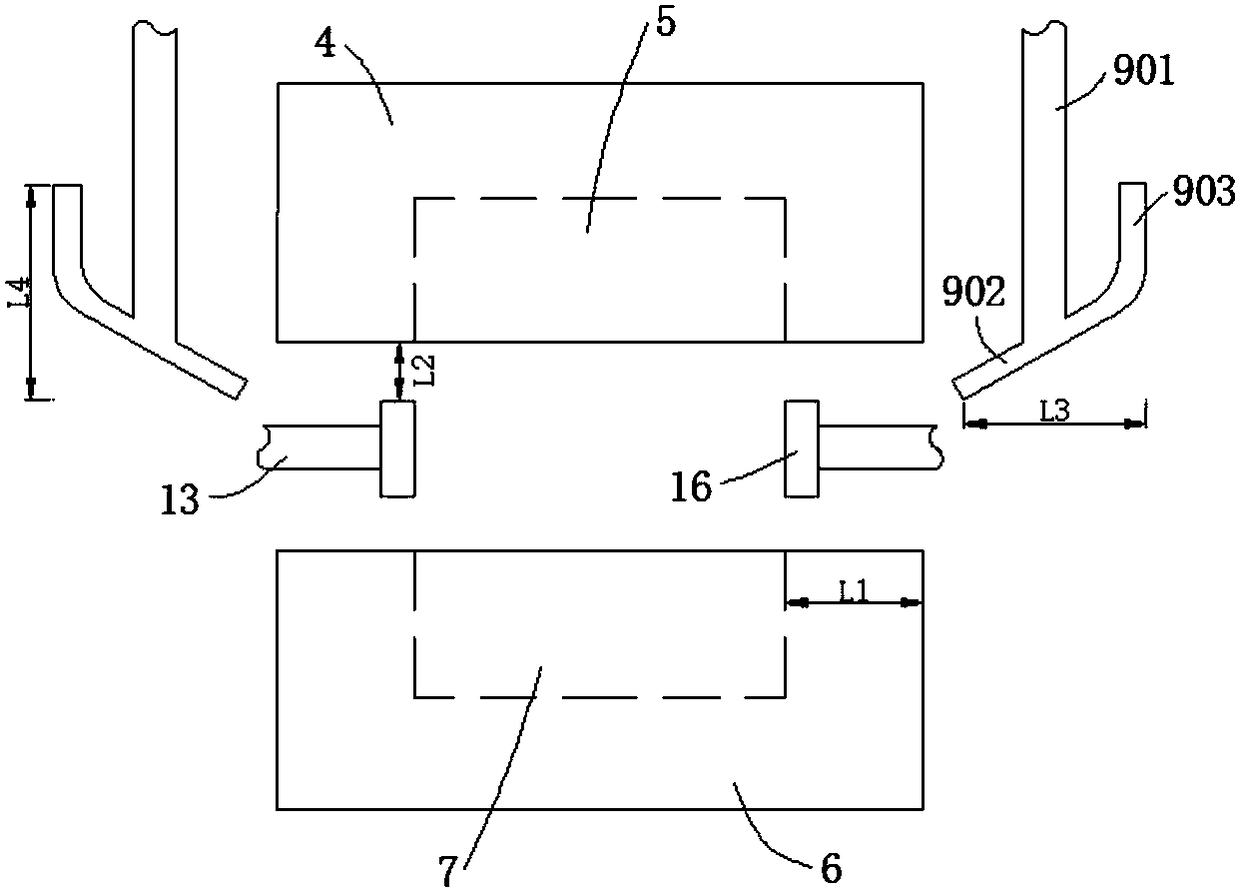 An automatic cooling and lubricating device for a forging die