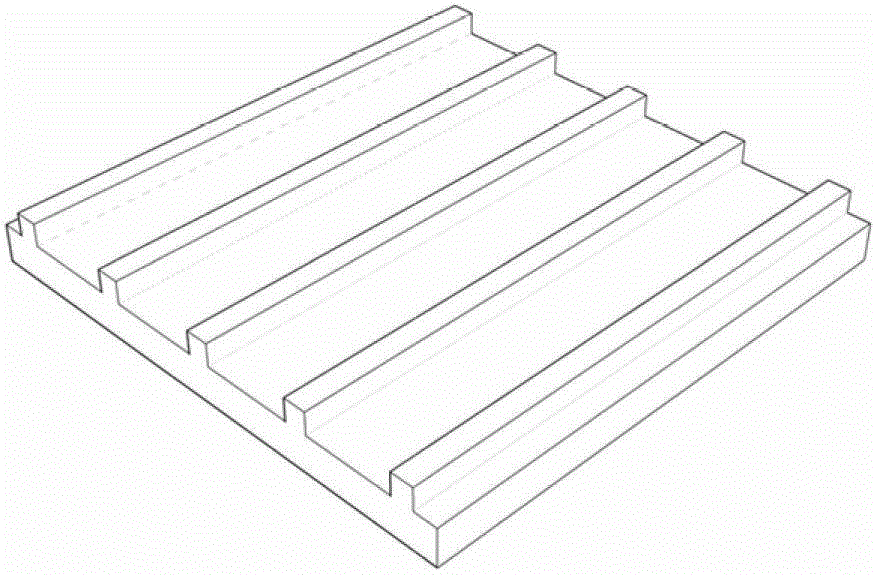 Thin film solar cell based on patterned metal substrate and manufacturing method thereof