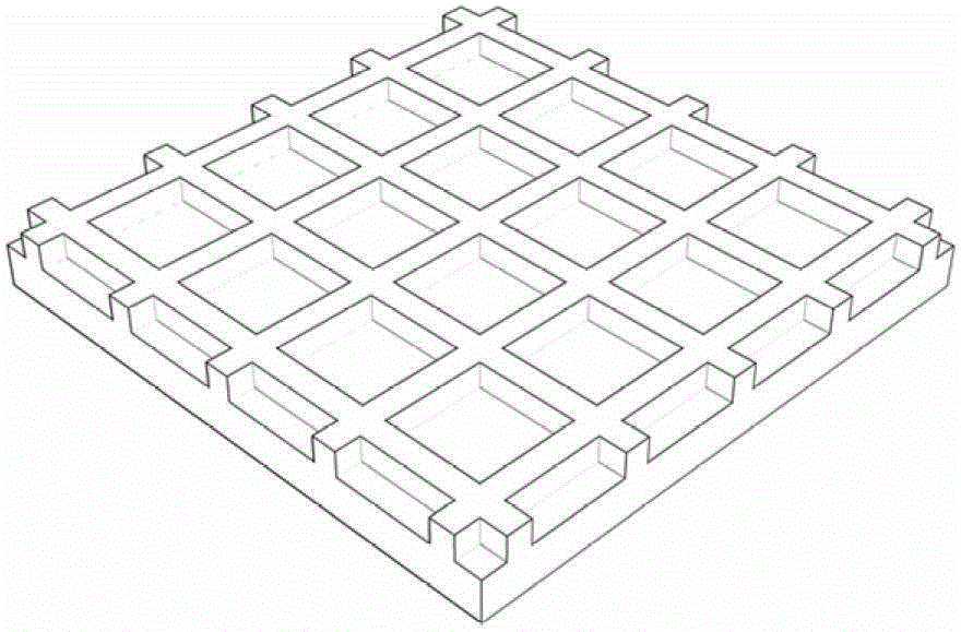 Thin film solar cell based on patterned metal substrate and manufacturing method thereof