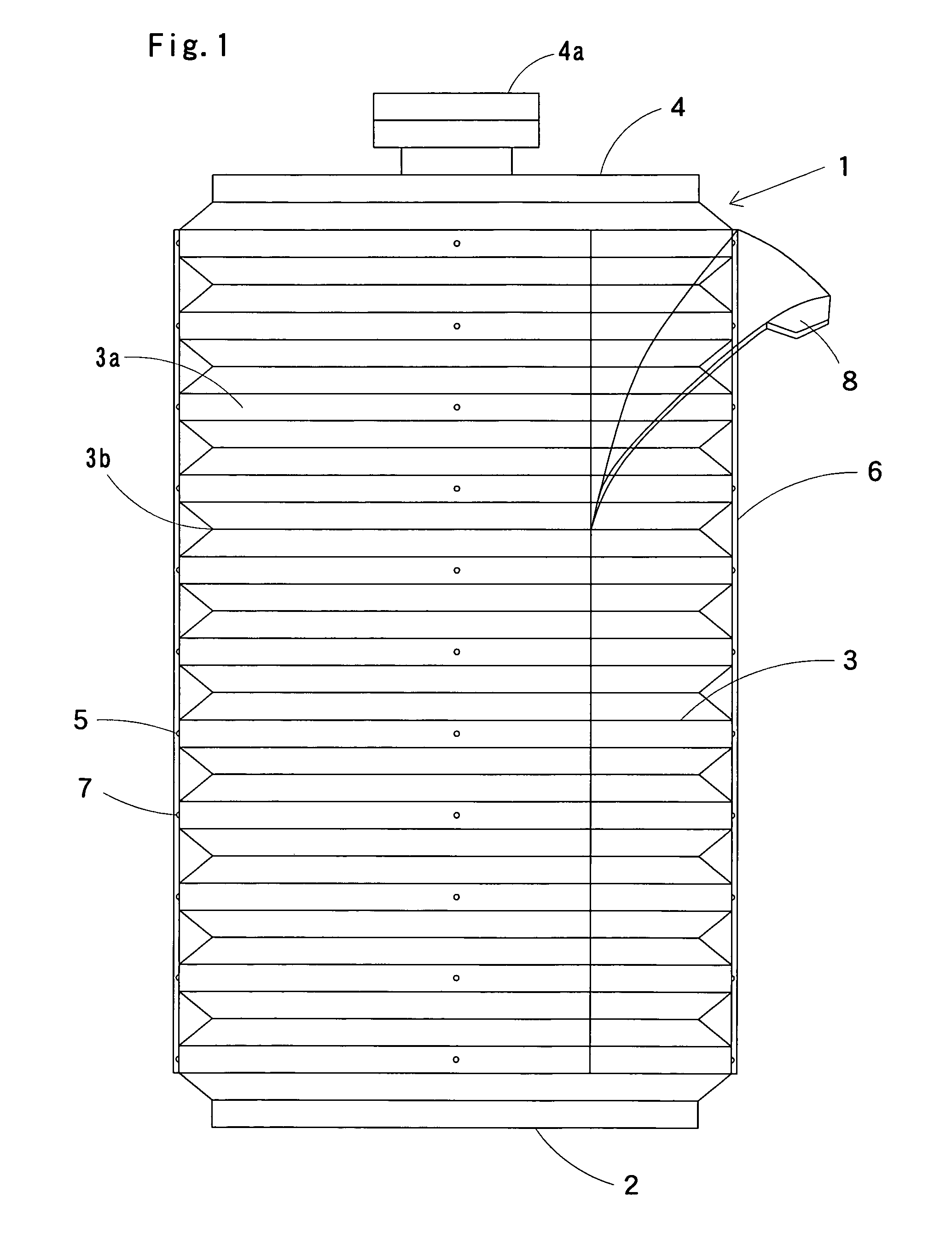 Extendable container