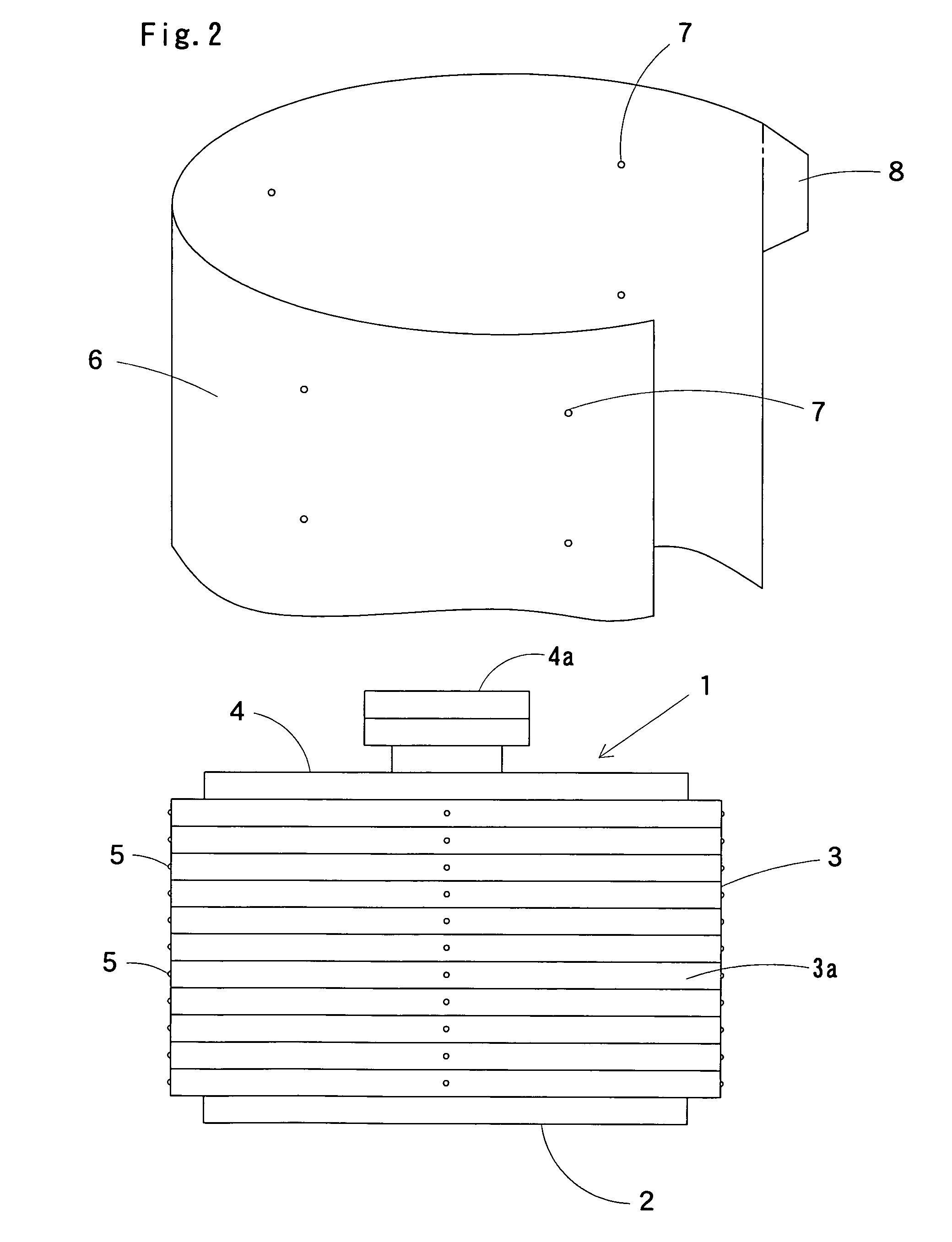 Extendable container