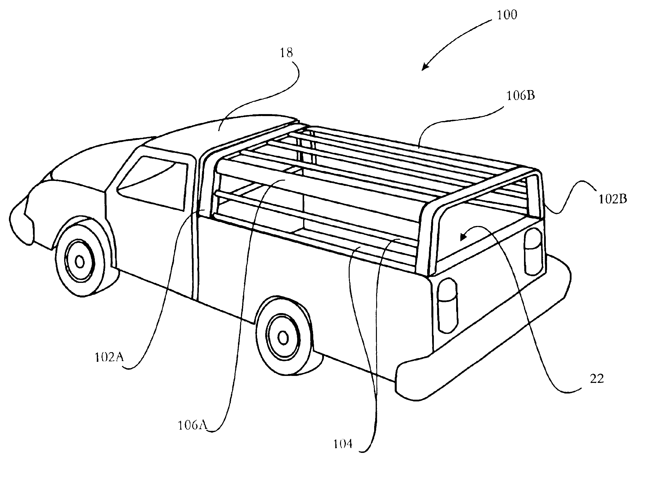 Collapsible bed cap for trucks