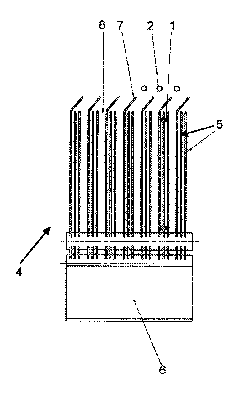 Reed and weaving machine for weaving pattern formation in woven fabrics with additional pattern effects