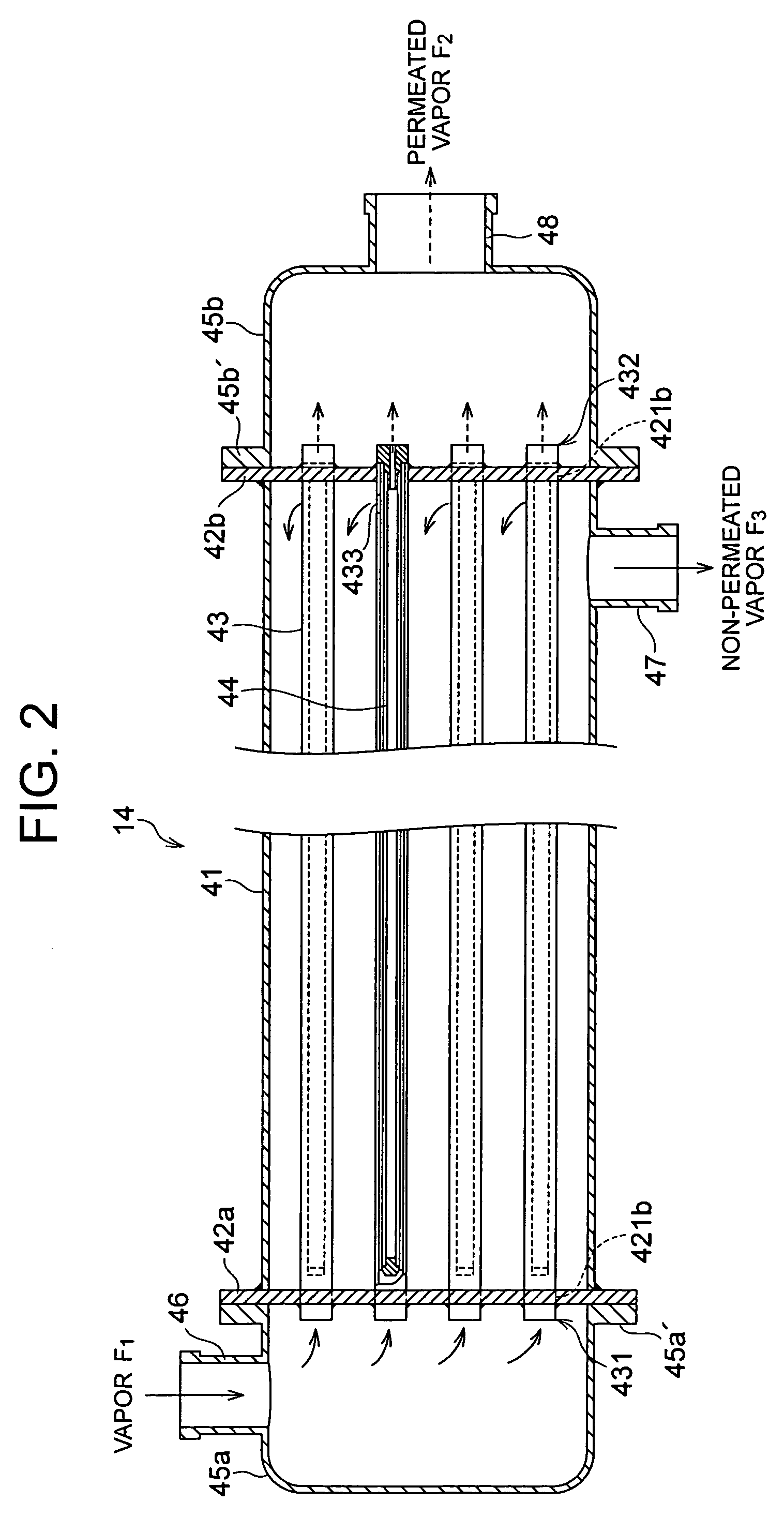 Method for concentrating water-soluble organic material