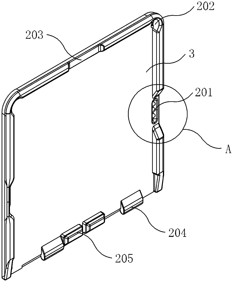 Hollow desktop board and its hollow blow molding process