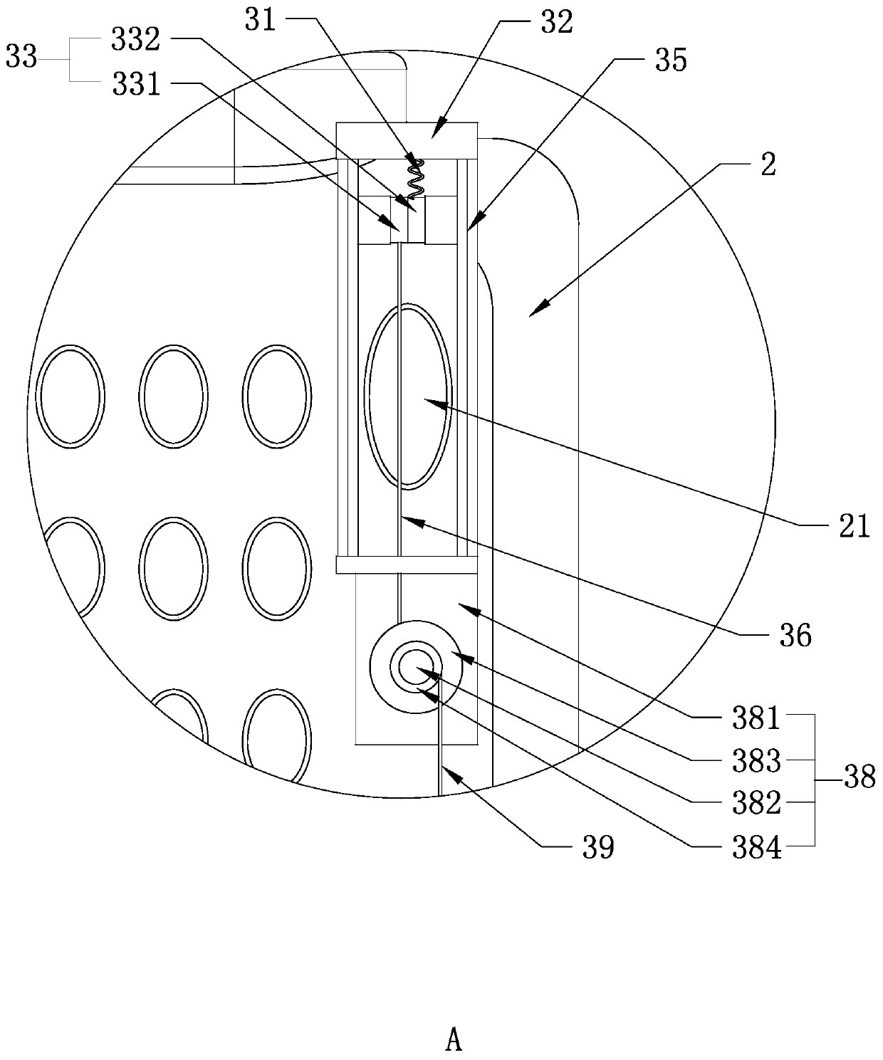 Pull-type meter reading stick