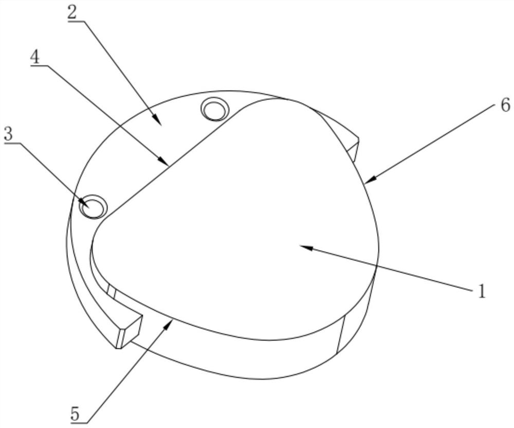 Dental CAD/CAM removable denture layered machinable resin block and preparation method thereof