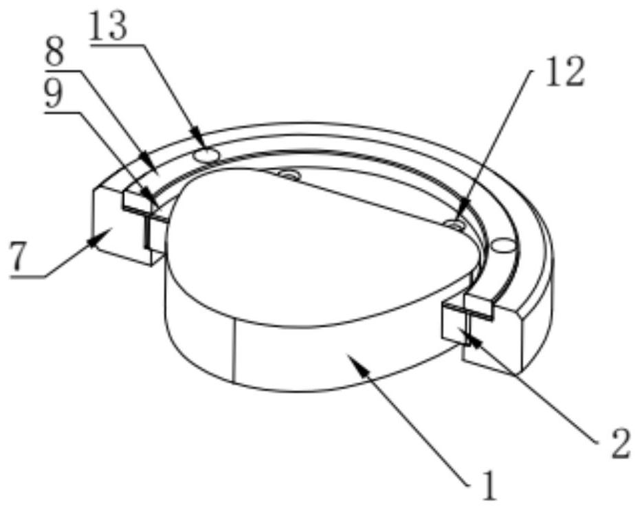 Dental CAD/CAM removable denture layered machinable resin block and preparation method thereof