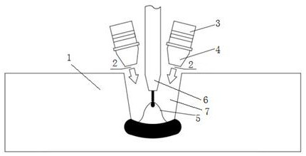 Alternating Ultrasonic Field Assisted Narrow Gap Welding Method