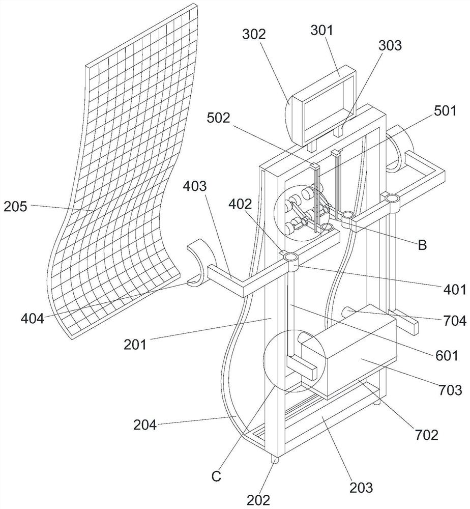 Office chair capable of massaging back