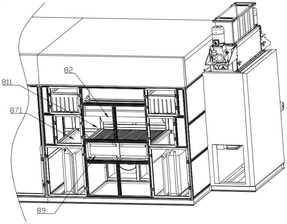 Sludge drying structure