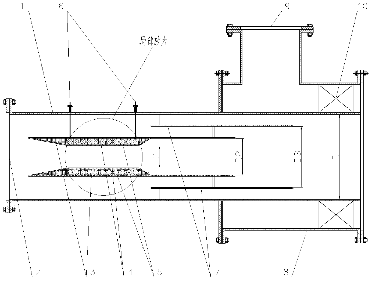 Intermediate-frequency heating and stable combustion coal powder burner and use method