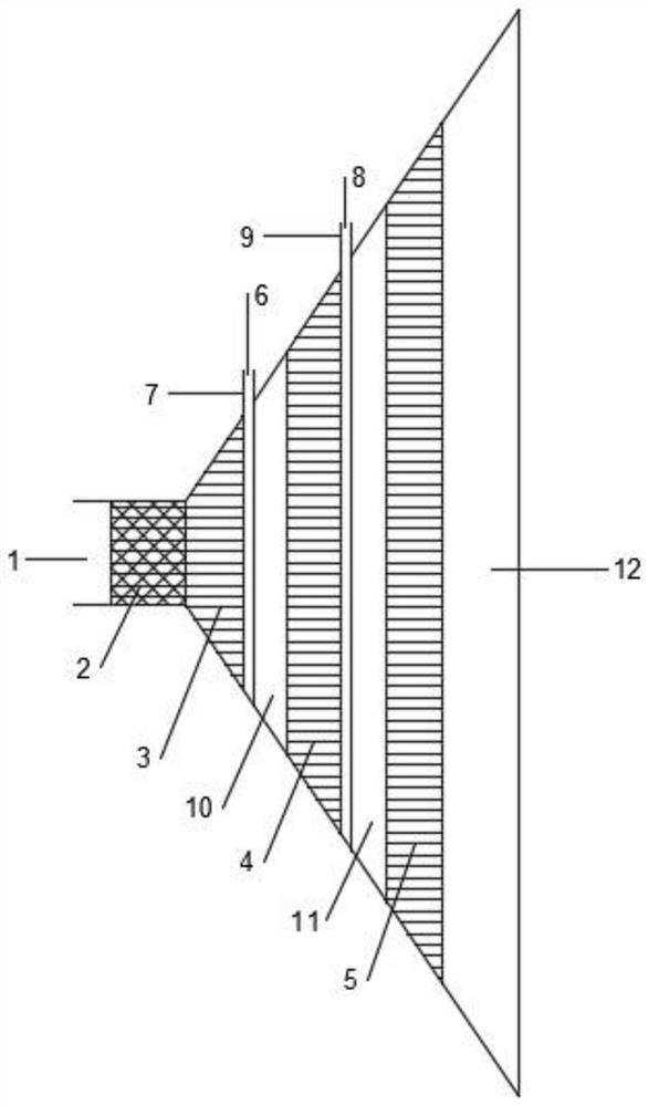 Novel hydrogen peroxide multistage catalytic decomposition type gas generator