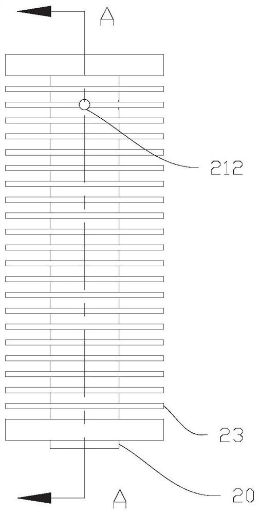 Heat dissipation structure and liquid optical waveguide assembly