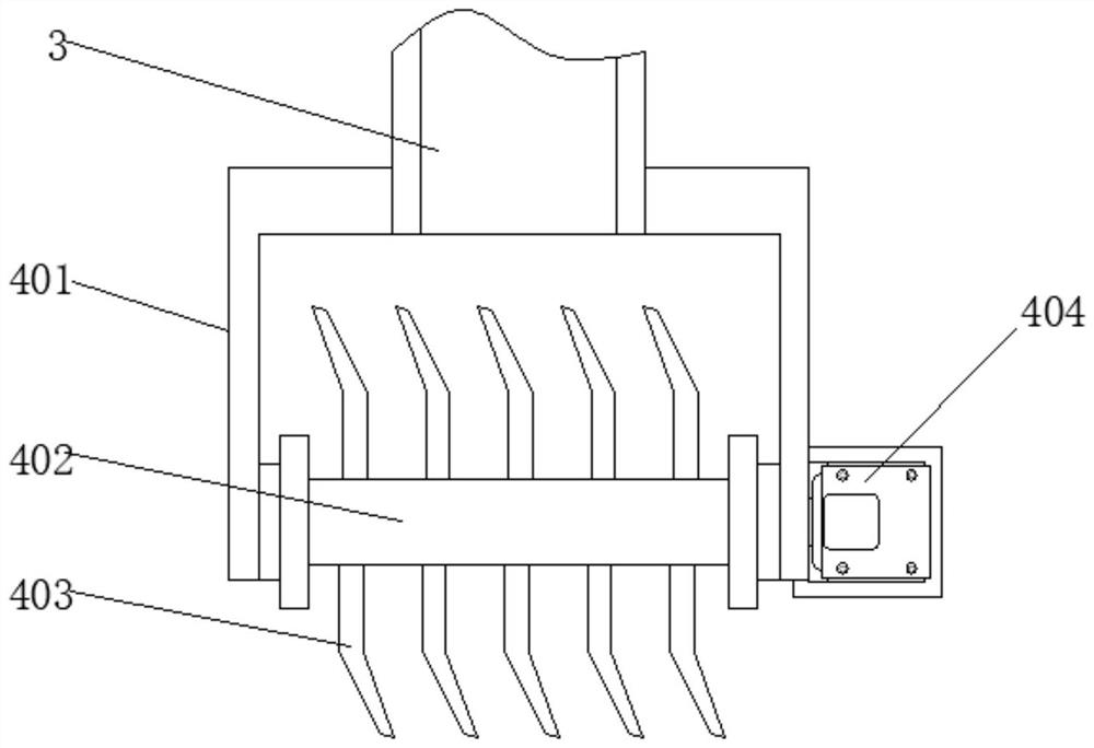 Pipeline blockage prevention sludge cleaning device for water conservancy river channel construction