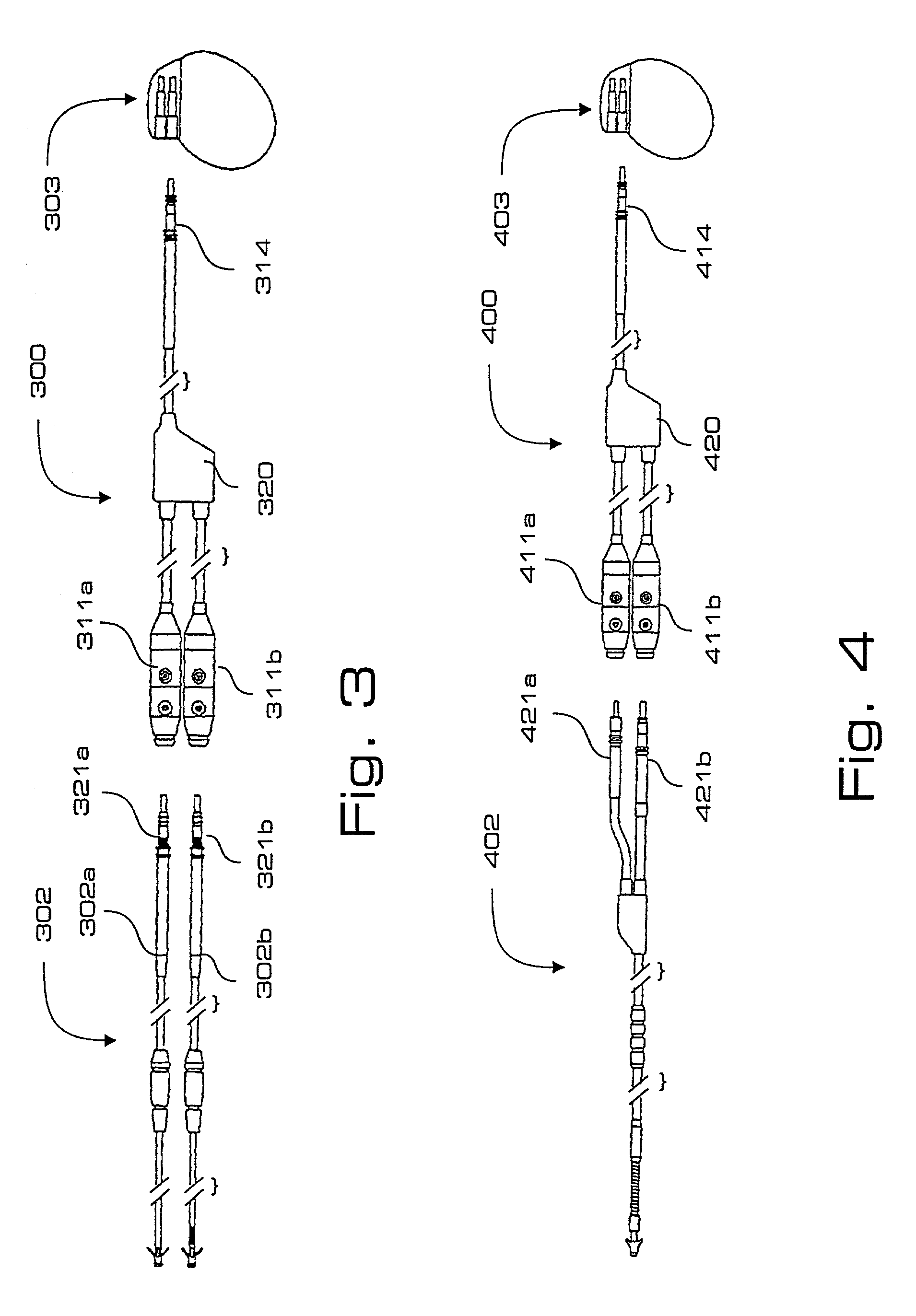 Adapter for electrical stimulation leads