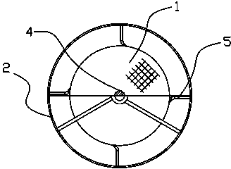 Cuttlefish egg adhesion hanging cage