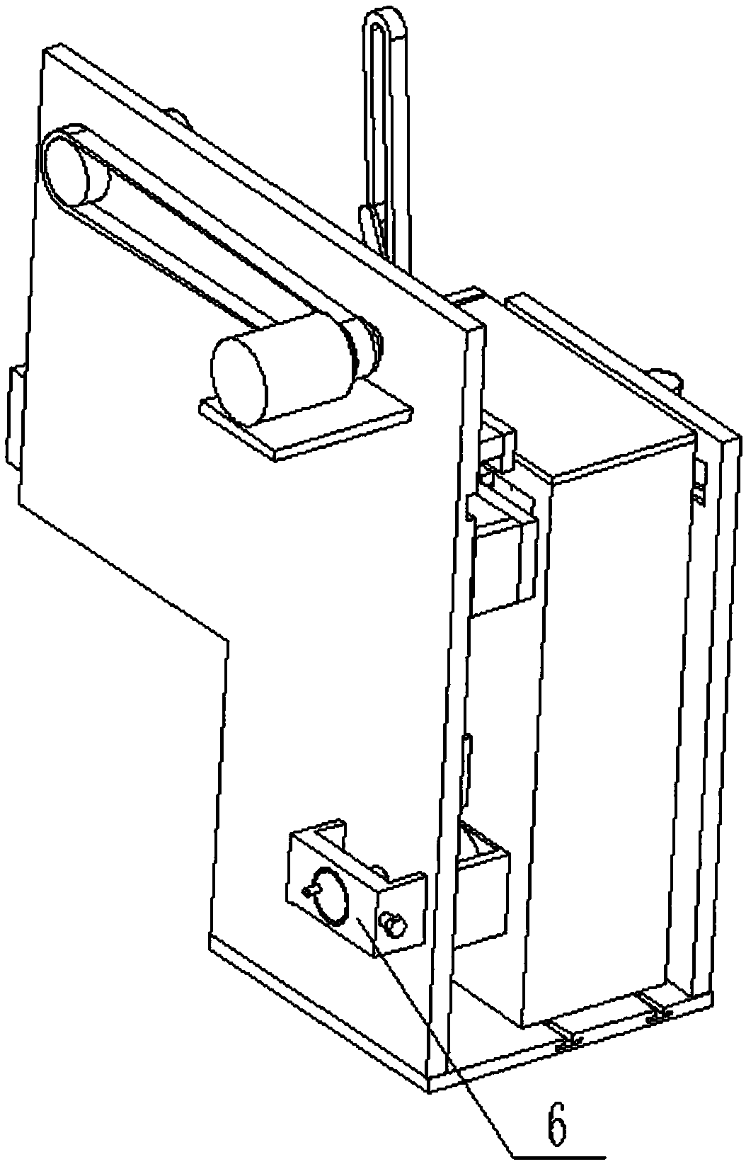 Spraying device for coloring clothes