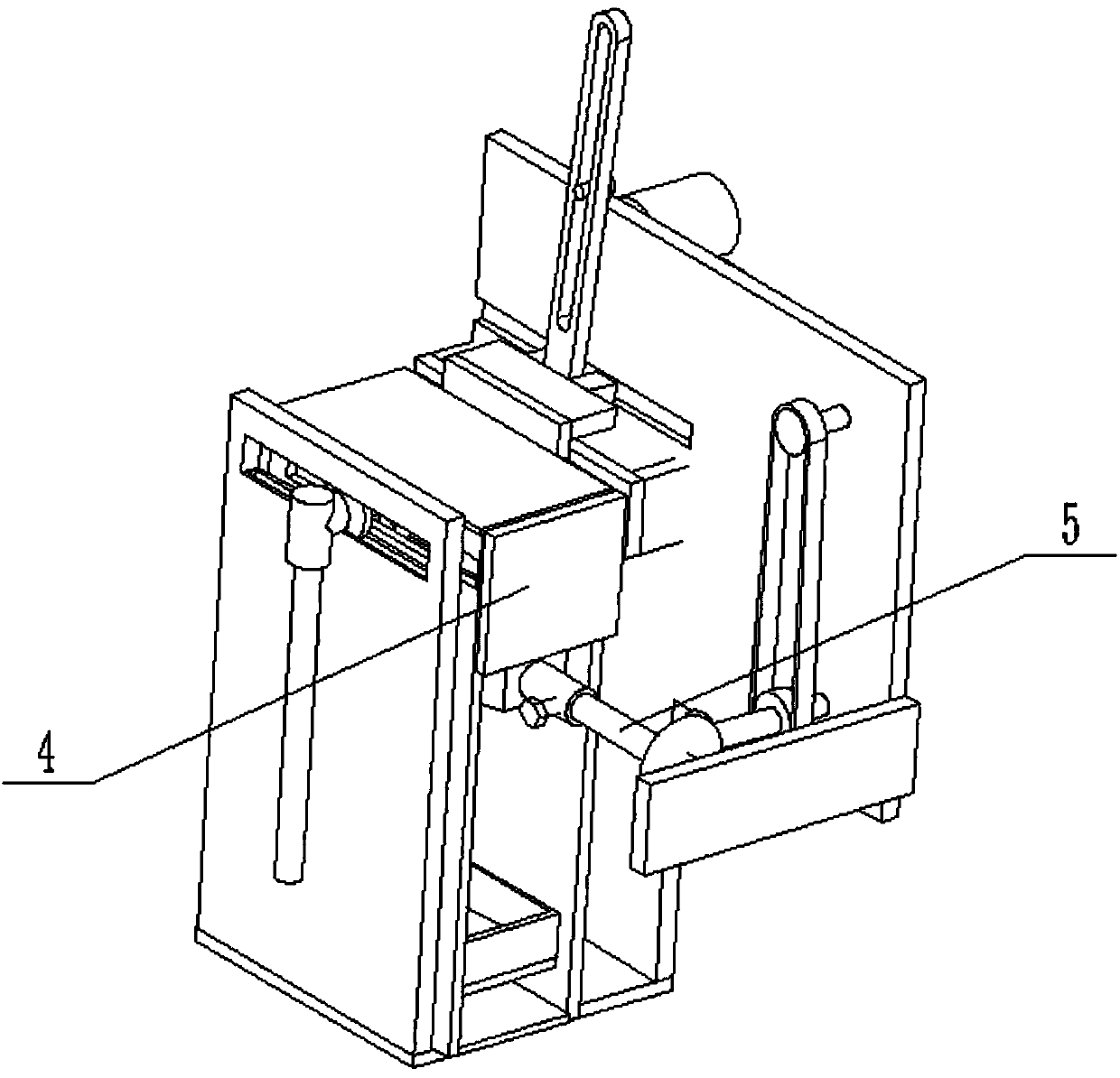 Spraying device for coloring clothes