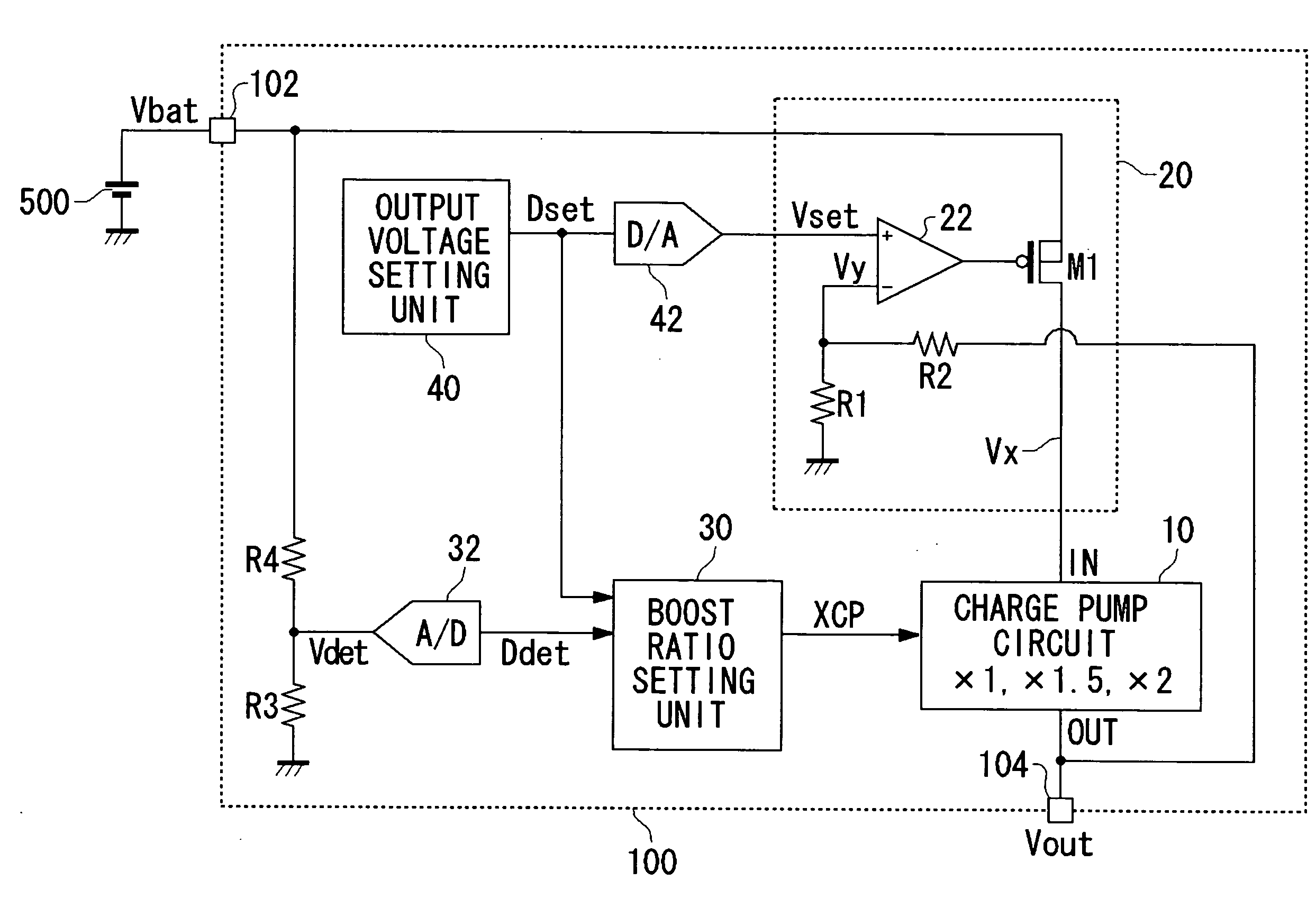 Power Supply Device, Electronic Device, and A/D Converter Used for Them