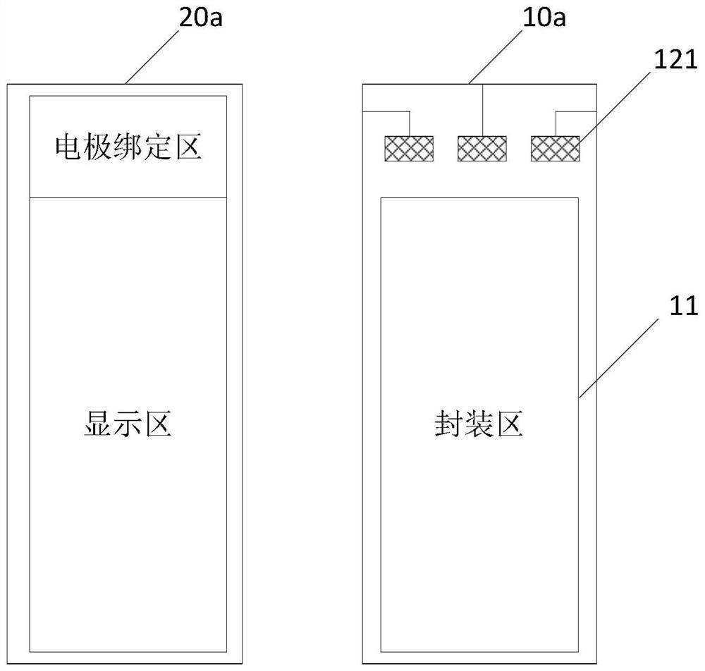 Packaging substrate and method for preparing display panel