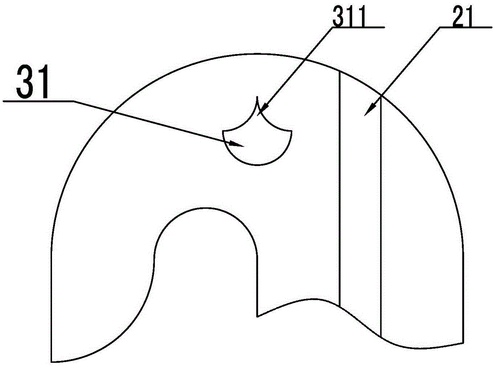 A fast wire threading auxiliary device for wire cutting machine tool