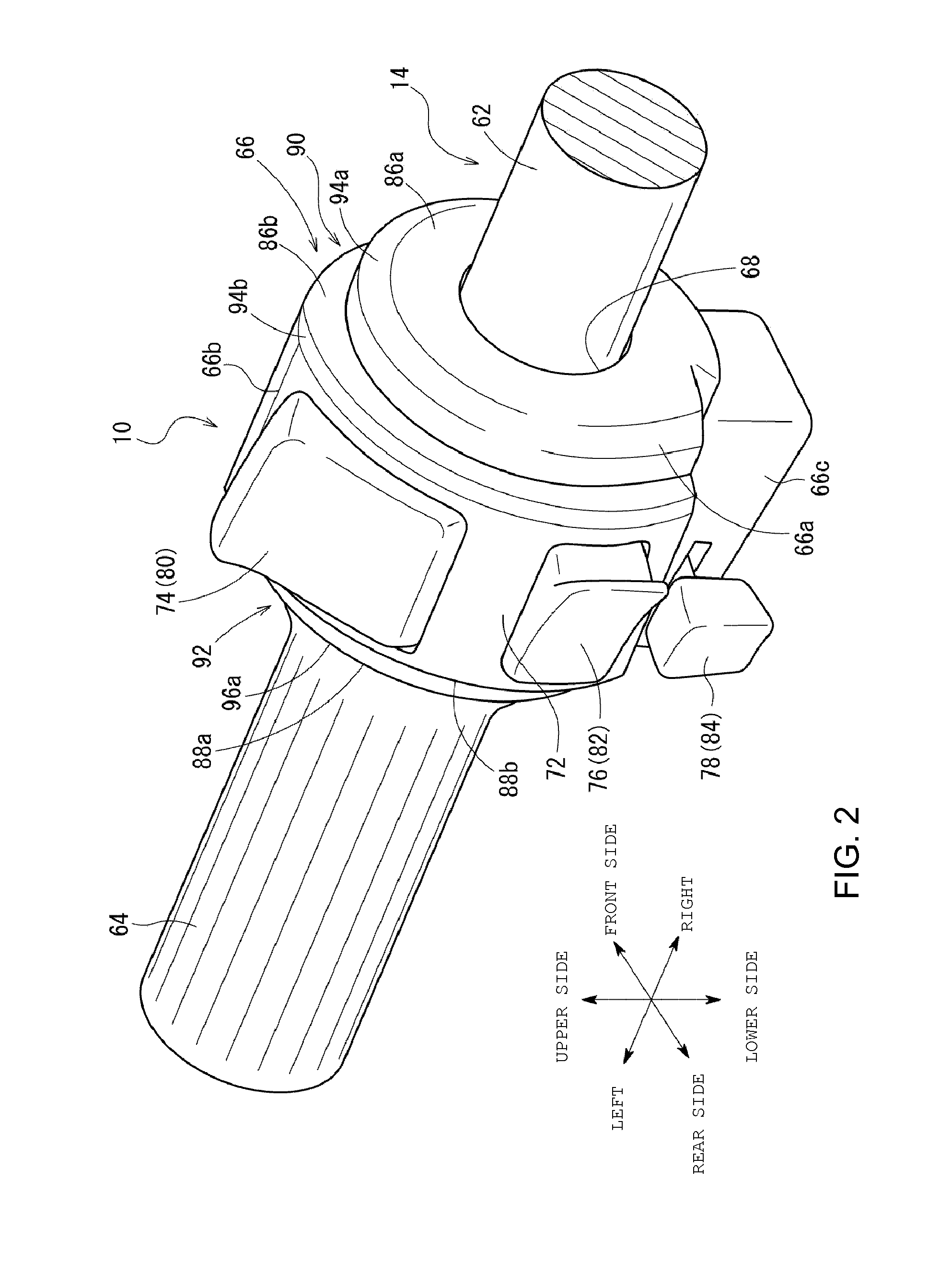 Handlebar switch