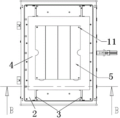 Horizontal continuous magnetron sputtering film plating machine online panel constant-temperature heating apparatus