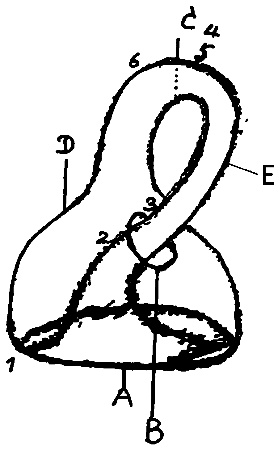 Topological horn type novel horn and sound system