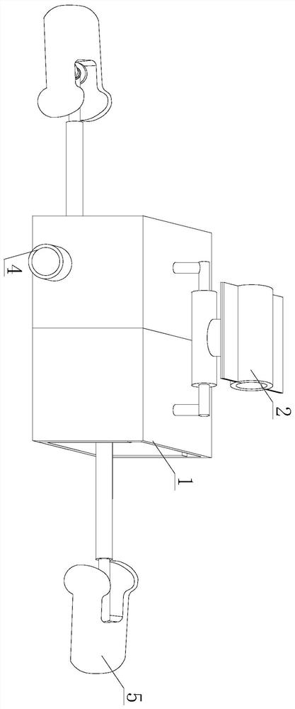 Self-adaptive clamping device of vibration damper and implementation method of self-adaptive clamping device