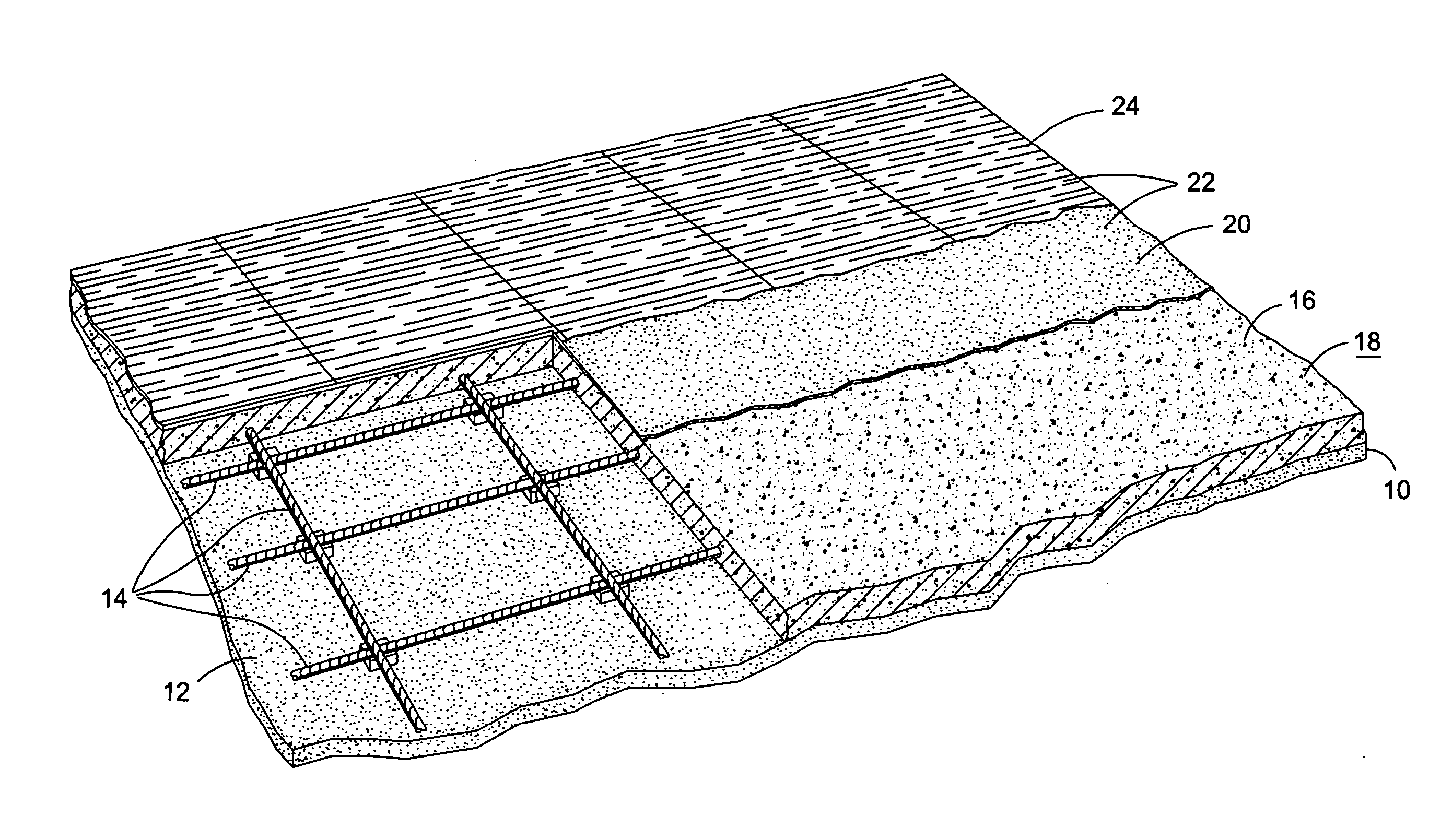 Decorative concrete and method of installing the same