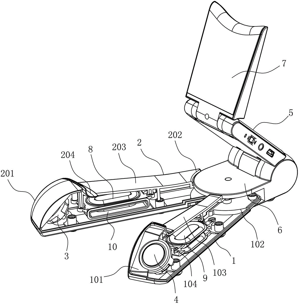 tablet pc stand speaker