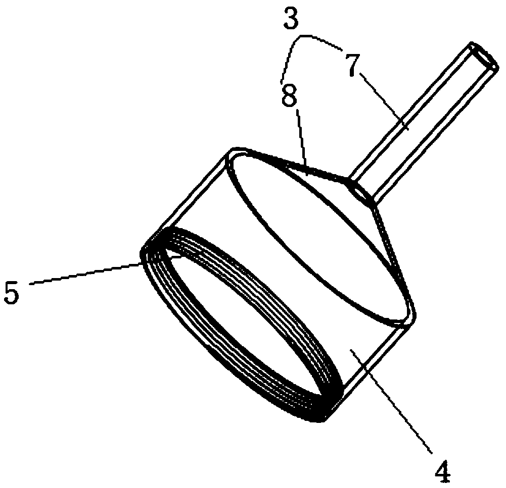 Measuring method and measuring equipment for measuring unfrozen water content of frozen soil