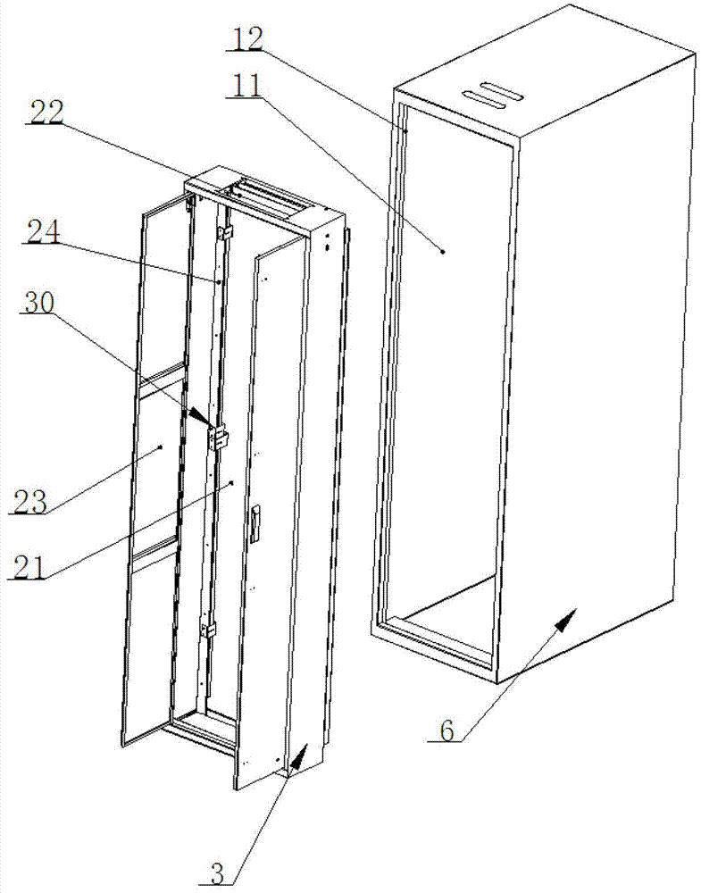 Accurate air supply energy saving system of machine room