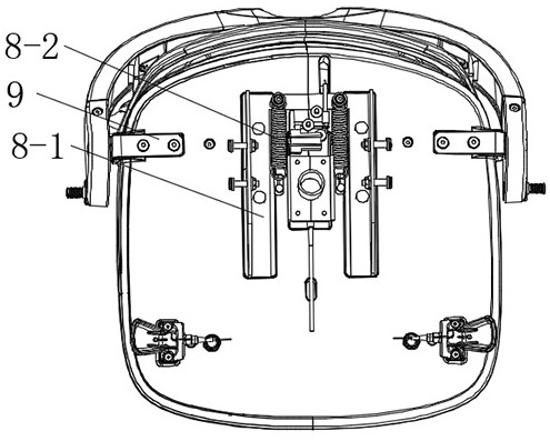 Backward-leaning self-adaptive high-performance office chair