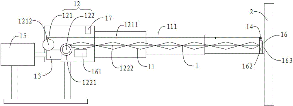 Elastic gateway system conducting opening and closing rapidly and use method thereof