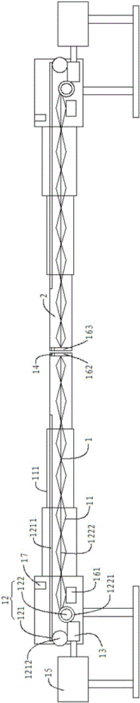 Elastic gateway system conducting opening and closing rapidly and use method thereof