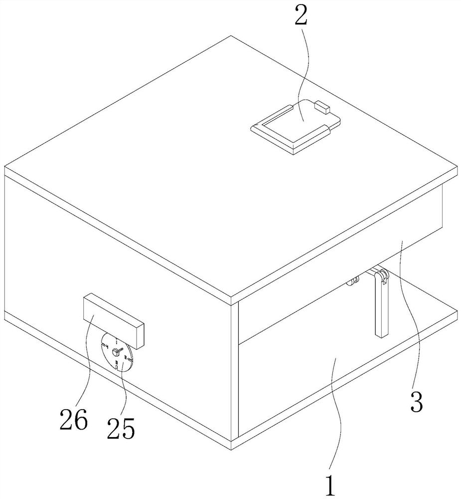 Operation table convenient for storing anaerobic culture medium